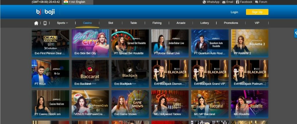 Baji Live Real Money Online Casino